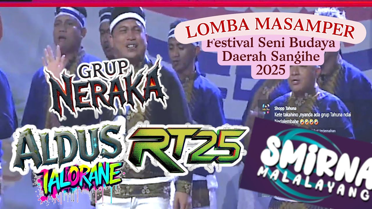 Babak Maut!!! Aldus Taloarane / RT 25 / Smirna Malalayang | Lomba Masamper 2025