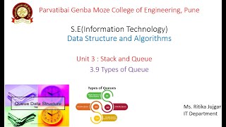 3.9 Types of Queue | Queue Data Structure | Data Structure and Algorithm