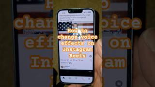 How to change voice effects on Instagram Reels