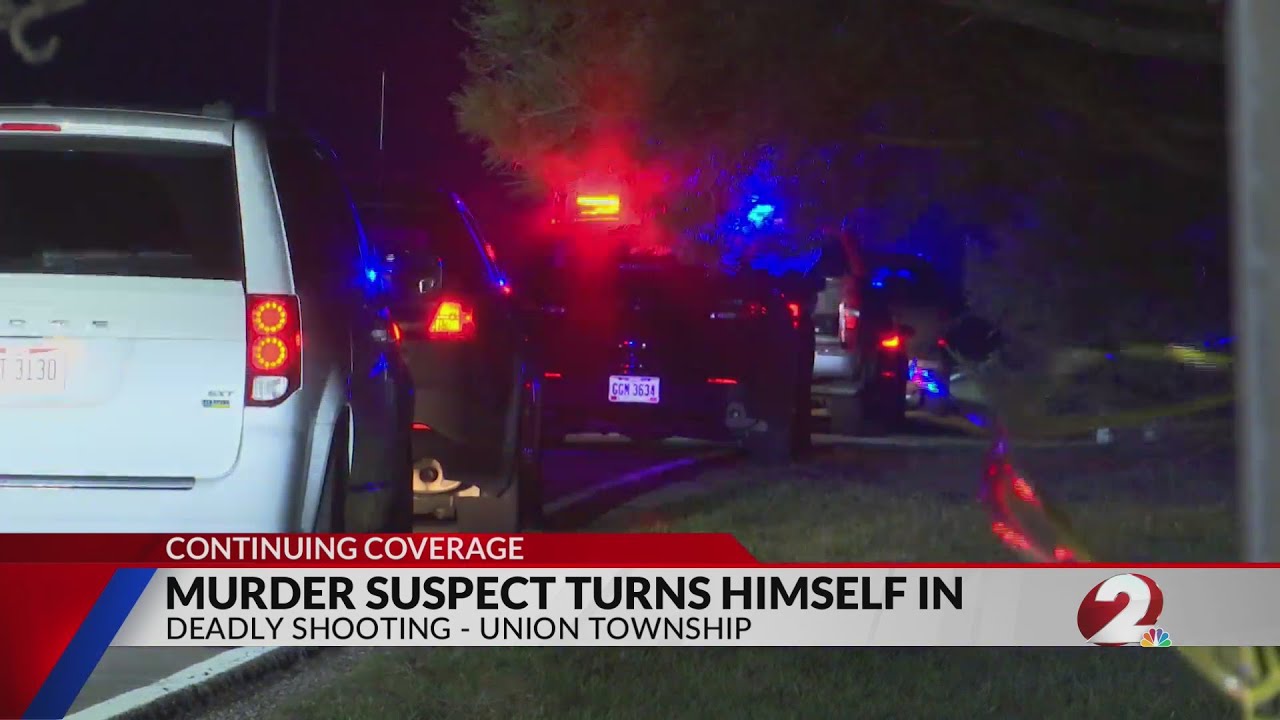 Murder suspect turns himself in - YouTube