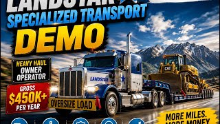 Landstar Webinar BCO Live Load Board DEMO Owner Operator Truck Driver Landstar Gross $500K+ Per Year