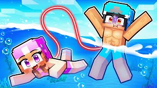 Omz and Lily Share ONE LIFE in Minecraft!