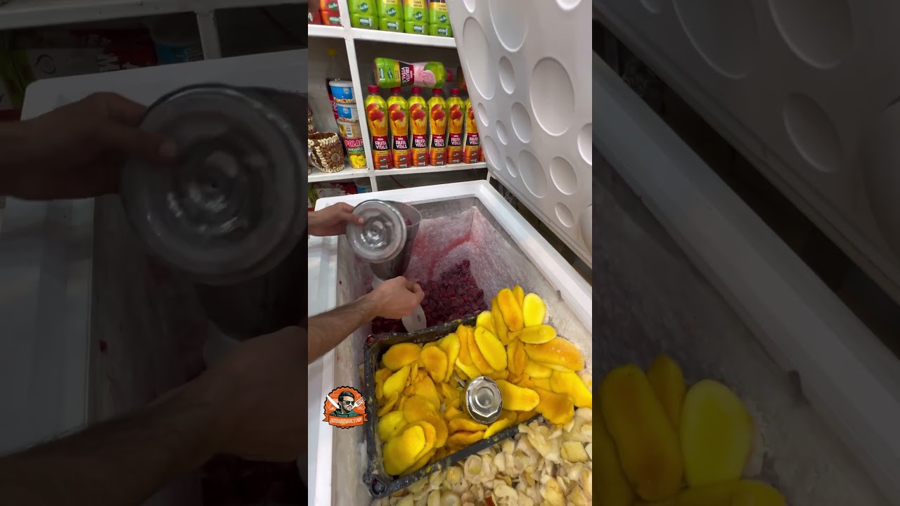 Peshawar Famous summer drink Milkshake 