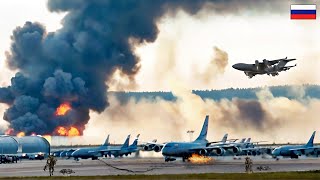 Big Explosion Occurs at Russian Military Airport! Combined US and Ukrainian Troops Begin Attacking