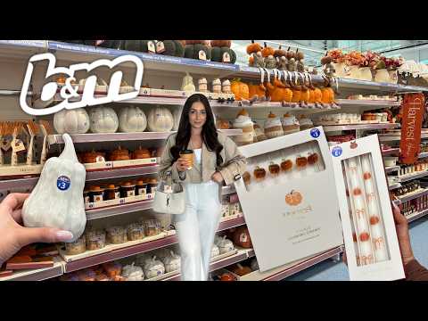 AUTUMN HAS LANDED AT B&M 🍂 Shop With Me August 2026 New In Autumn Home Decor, Special Buys & More