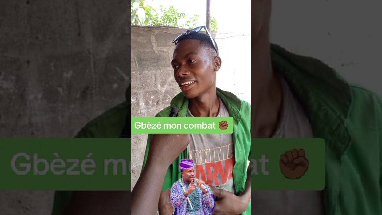 Gbèzé l'artiste du peuple 