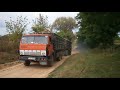 КамАЗ-5320 груженный в горку! Loaded truck on hill !
