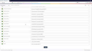 Excel Export in Designer