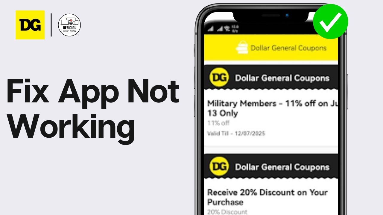 FIX! Dollar General App Not Working (2024)
