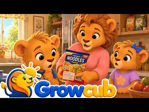 Expiry Date Check Karna Kyun Zaroori Hai? 🥫 | Leo Ki Fun Learning Story | Growcub