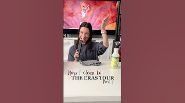 💖 How I Clean to The Eras Tour 🧺 Part 2 #taylorswift #erastour #swifties #relatable #lol #shorts