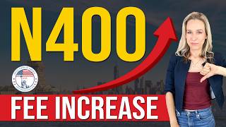 MAJOR N-400 Fee Increase is coming | DHS Proposes Increase to U.S. Citizenship Application Fees