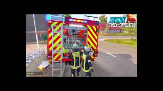 City Rescue Fire Truck Games - Easy Fire Truck Driving Games 2023 | 30 Sec Gameplay Square screenshot 3