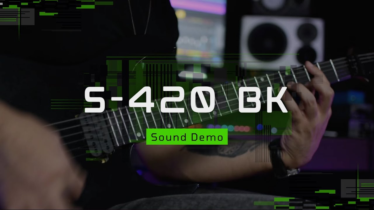 Spira Guitars S-420 BK Sound Demo