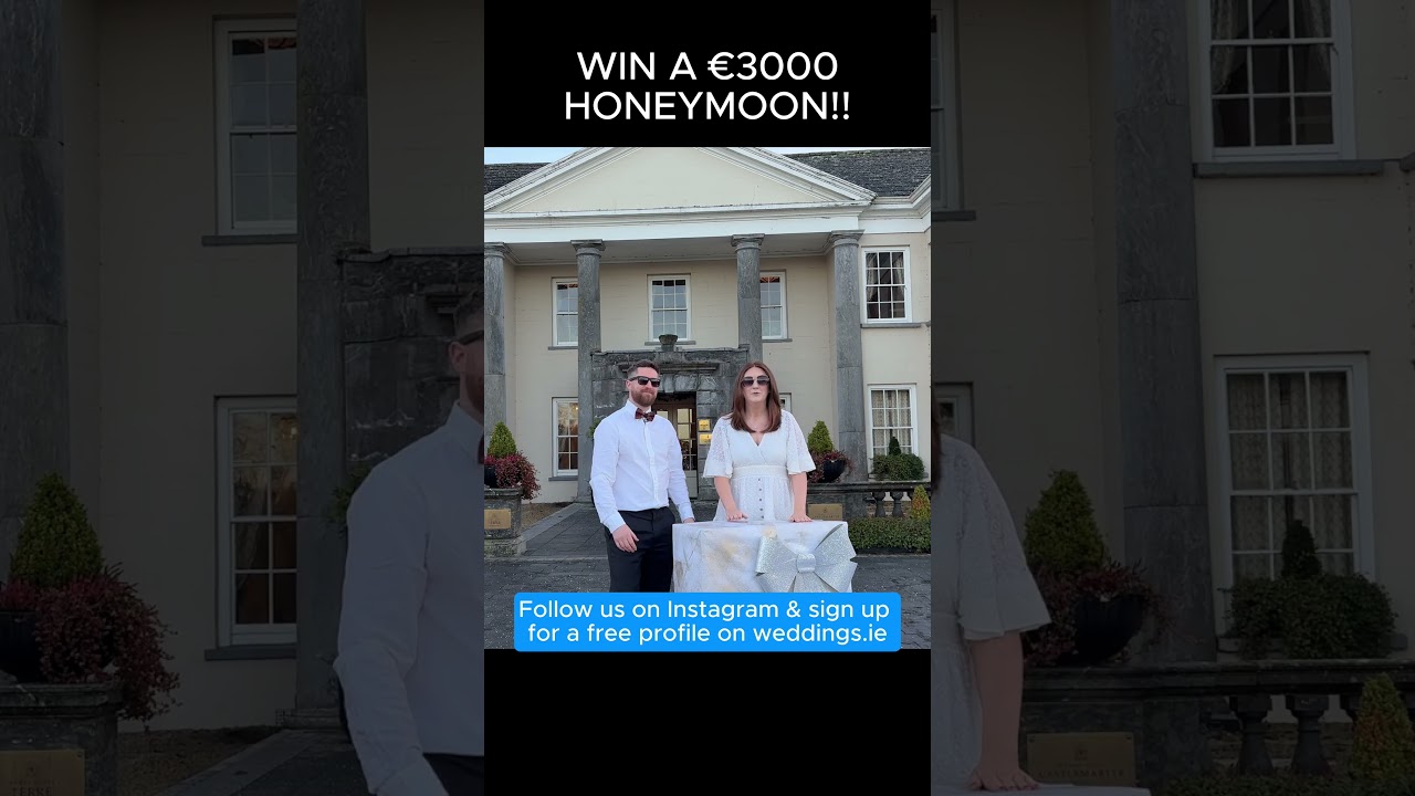 Win €3000 for your honeymoon with Weddings.ie