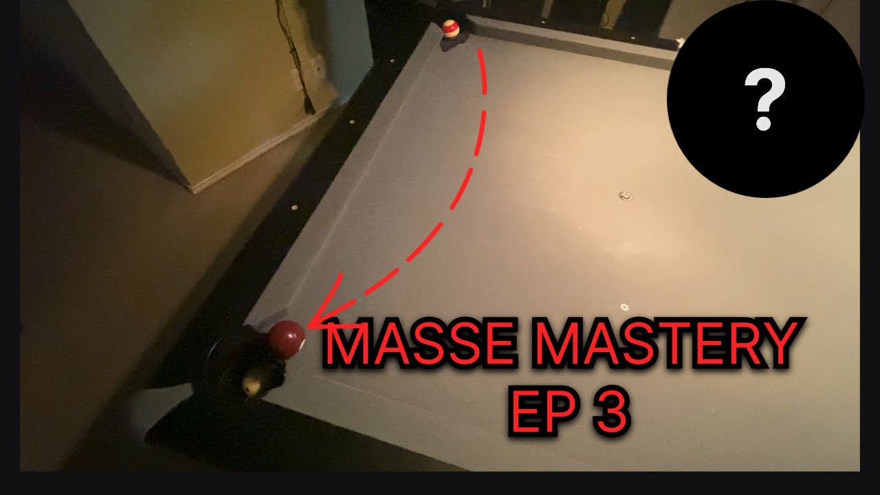 Image of video the 95% of pool players can’t do this. ￼MASSE MASTERY MONDAY ￼ 22