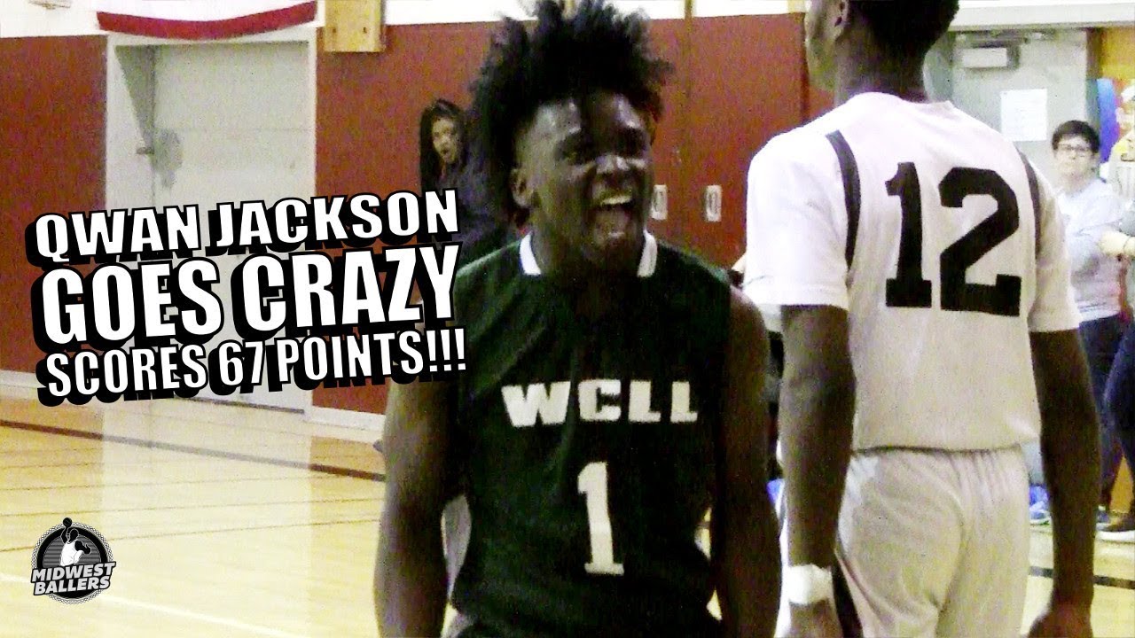 Qwan Jackson POURS IN 67 POINTS!! The Nation's Leading Scorer is ONLY 5-foot-5!!!