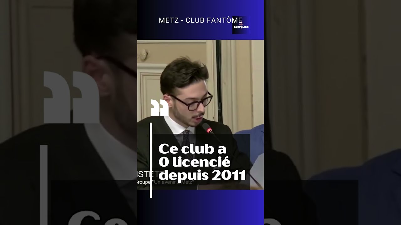 Metz: CLUB DE FOOT FANTÔME sans joueur depuis 2011 domicilié dans une mosquée. Ce RN BALANCE TOUT!