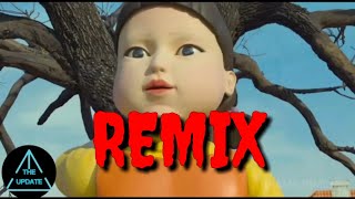 Red Light Green Light (Squid Game Song REMIX) in English.