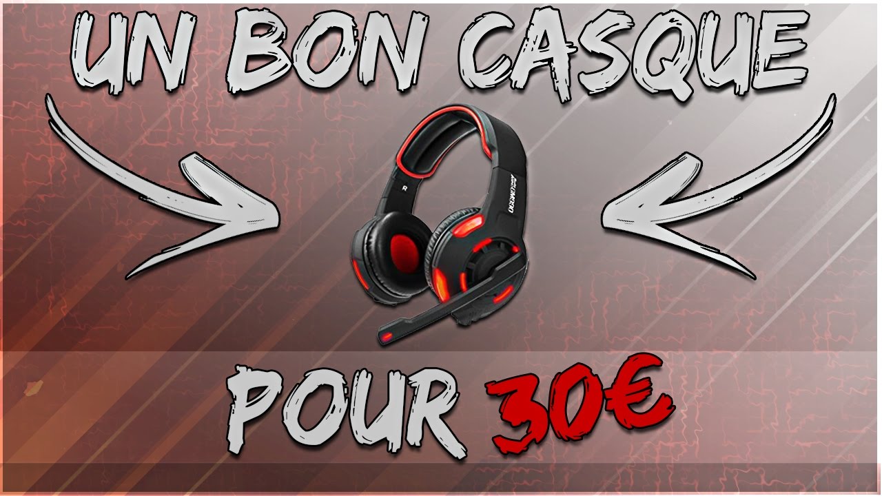 [FR] UN CASQUE GAMER POUR 30€! ARINO GM990 - Hardware FR