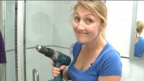 DIY video: How to drill tiles