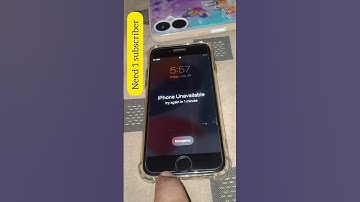 iphone 7 is unavailable,disabled! How to unlock without password #unlockpassword #youtubeshorts
