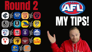 My AFL 2023 Round 2 Tips!