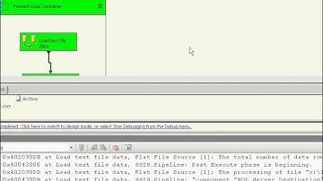 MSBI - SSIS -  Loop Through All Files In A Folder - Part-119