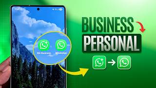WhatsApp Business to Normal WhatsApp: Complete Transfer Guide! screenshot 5