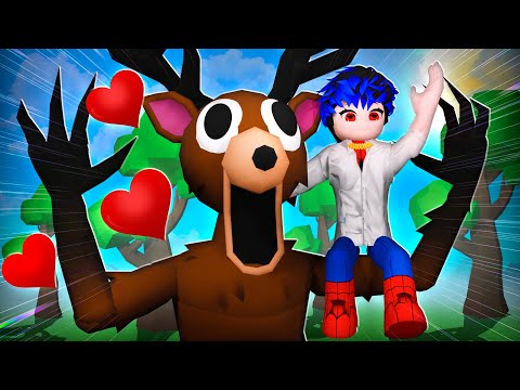 😱 Я Подружился С ОЛЕНЕМ в НОВОМ ОБНОВЛЕНИИ 99 НОЧЕЙ | ROBLOX | Добрый