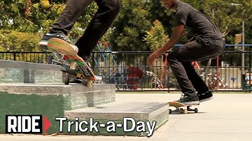 How-To Skateboarding: Frontside 180 to Nosegrind With Marquis Preston