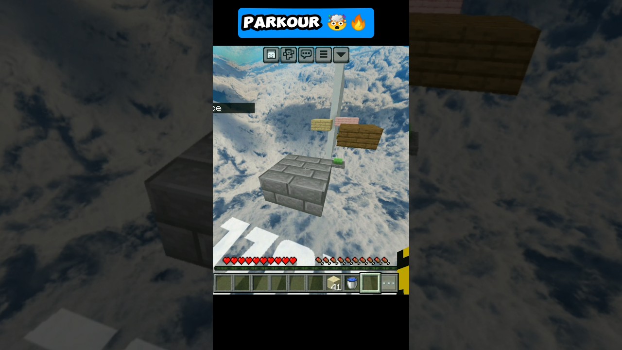 Minecraft mcpe Parkour 🤯🔥