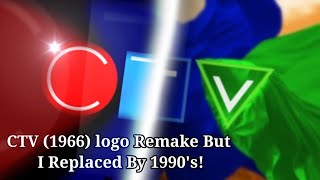 CTV (1966) Logo Remake But I Replaced By 1990's!