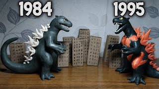 EVOLUTION OF GODZILLA (1984β1995)