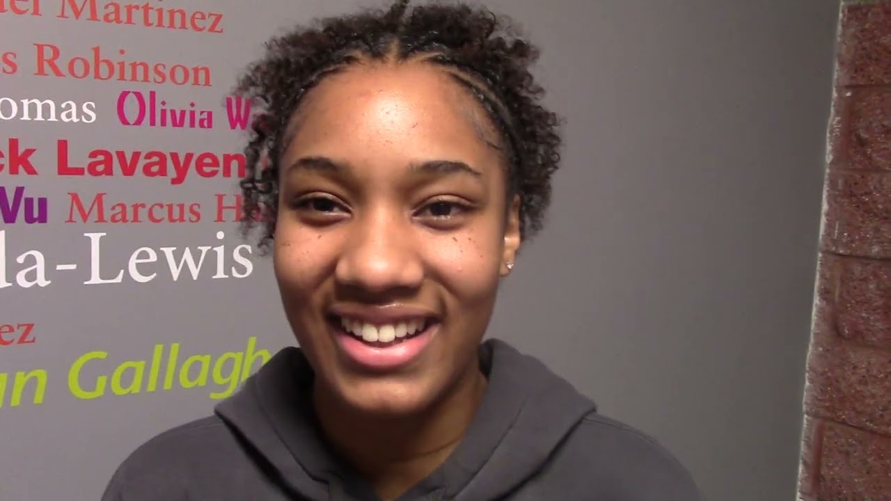 Harmony Golightly of Mater Dei Girls Basketball on Kay Yow Showcase Home Win Against Francis Parker