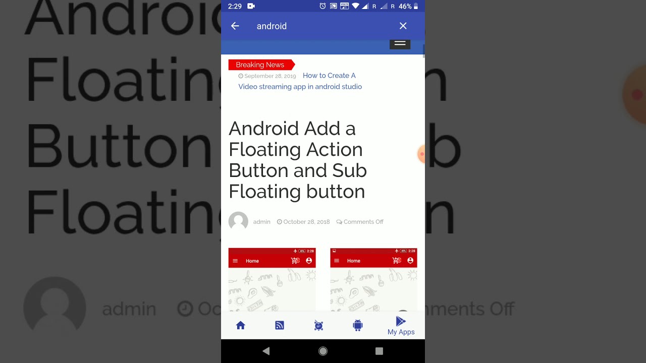 Android WebView Example Tutorial