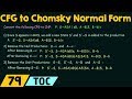 CFG to Chomsky Normal Form Conversion
