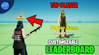 How To Make A Customizable LeaderBoard WITH A CROWN ON PLAYER 👑