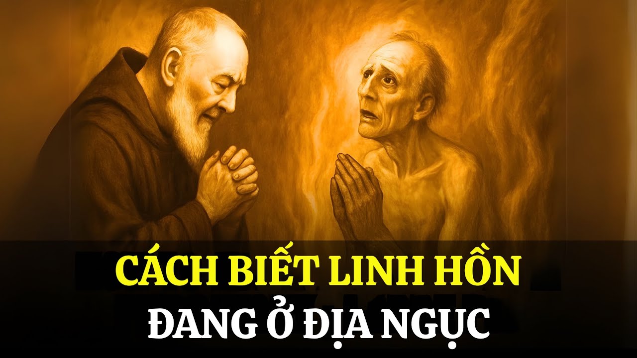 Cha Thánh Piô Tiết Lộ: Đây Là Cách Bạn Có Thể Biết Một Linh Hồn Đang Ở Trong Luyện Ngục!