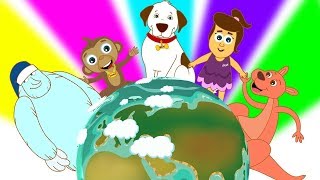 friends anthem annie ben and mango nursery rhymes for kids by hooplakidz