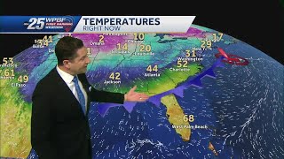 Here comes the cold front