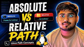 Absolute vs Relative Path in Linux | Beginner Friendly Tutorial (Hindi)