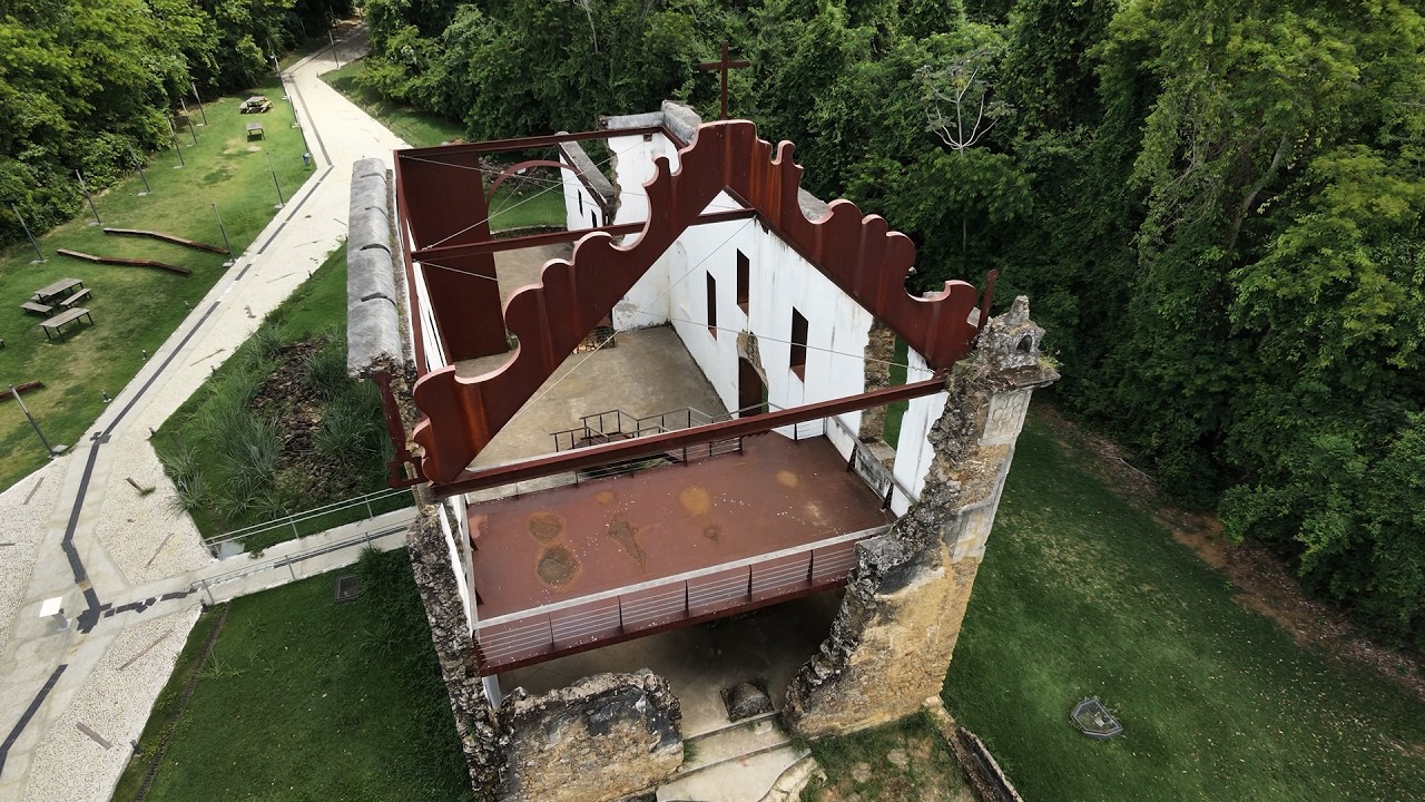 Ruinas da Igreja de Queimados - DJI Neo 2