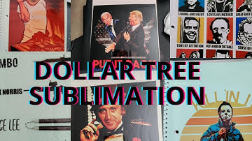 dollar tree sublimation
