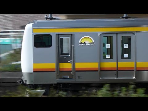 E233系8000番台N2編成南武線 川崎駅発車