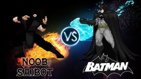 Noob Saibot vs Batman - M.U.G.E.N. request