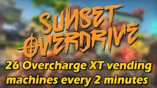 Sunset Overdrive - Unlimited Overcharge XT vending machines ("Out of Stock" achievement)