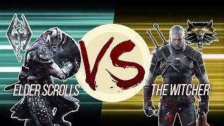 Elder Scrolls VS The Witcher Elder Scrolls VS The Witcher