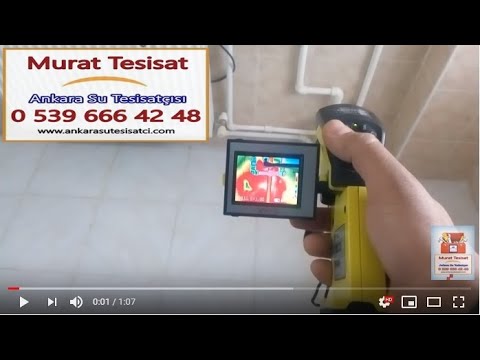 Su Kaçak Tespit Termal Kamera ve Dinleme Cihazı 0 539 666 42 48 (ROTHENBERGER, TROTEC) Ankara
