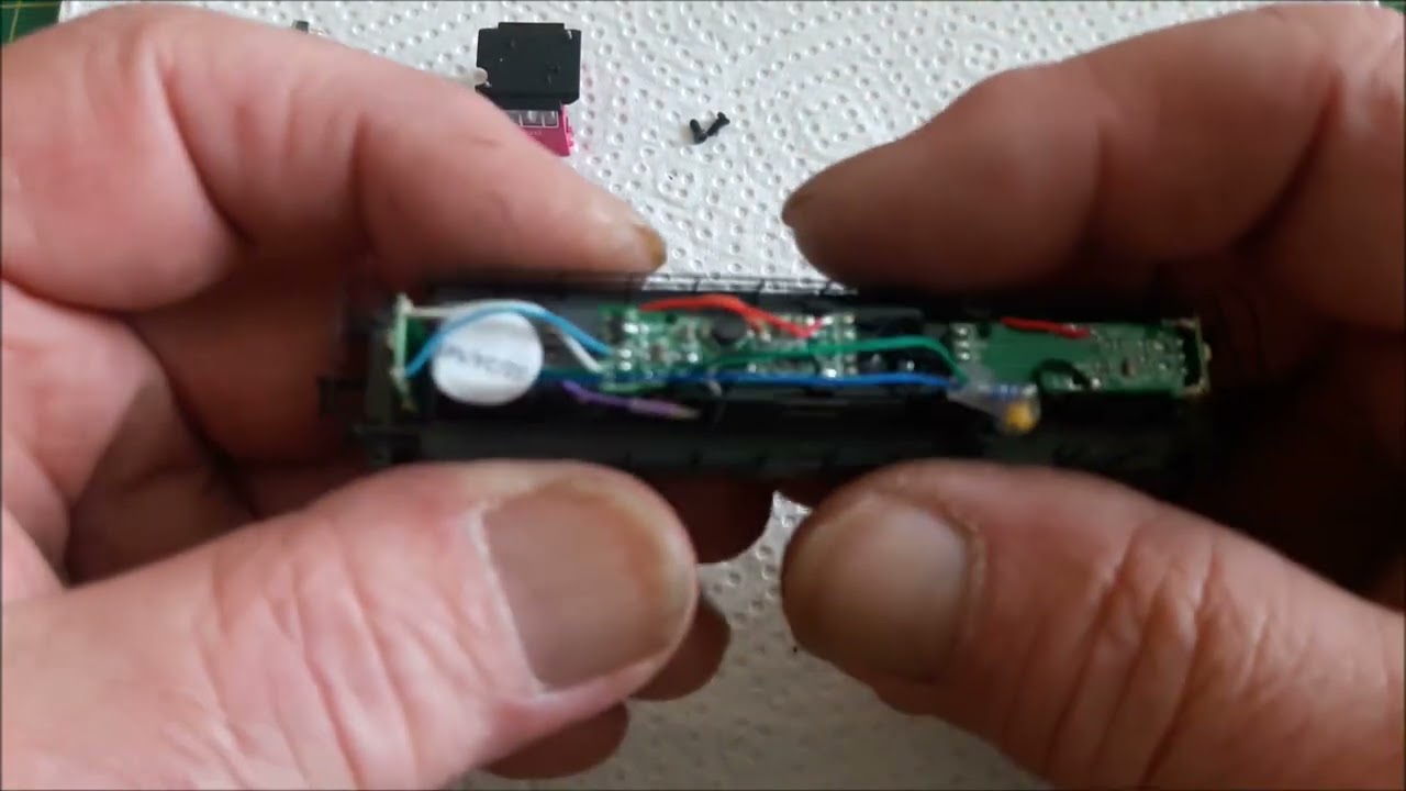 Digidalisierung der G12ß6 Piko mit ESU Decodar und dimmbares Spitzenlicht einstellen